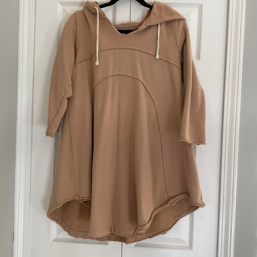 Free People tunic sweatshirt